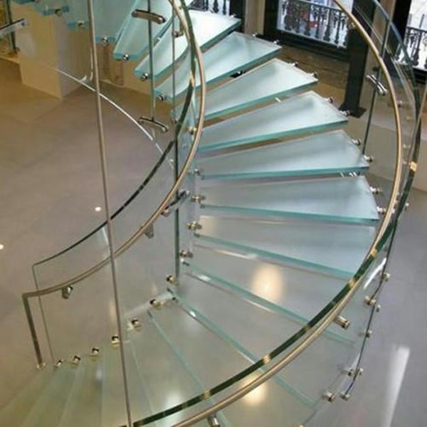 Interior Decoration Works - Galss Staircases