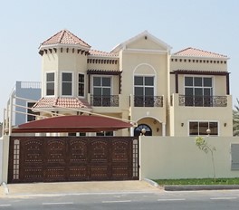 Exteriors @ Al Burraq - Aluminium Pergola, Railing and Windows